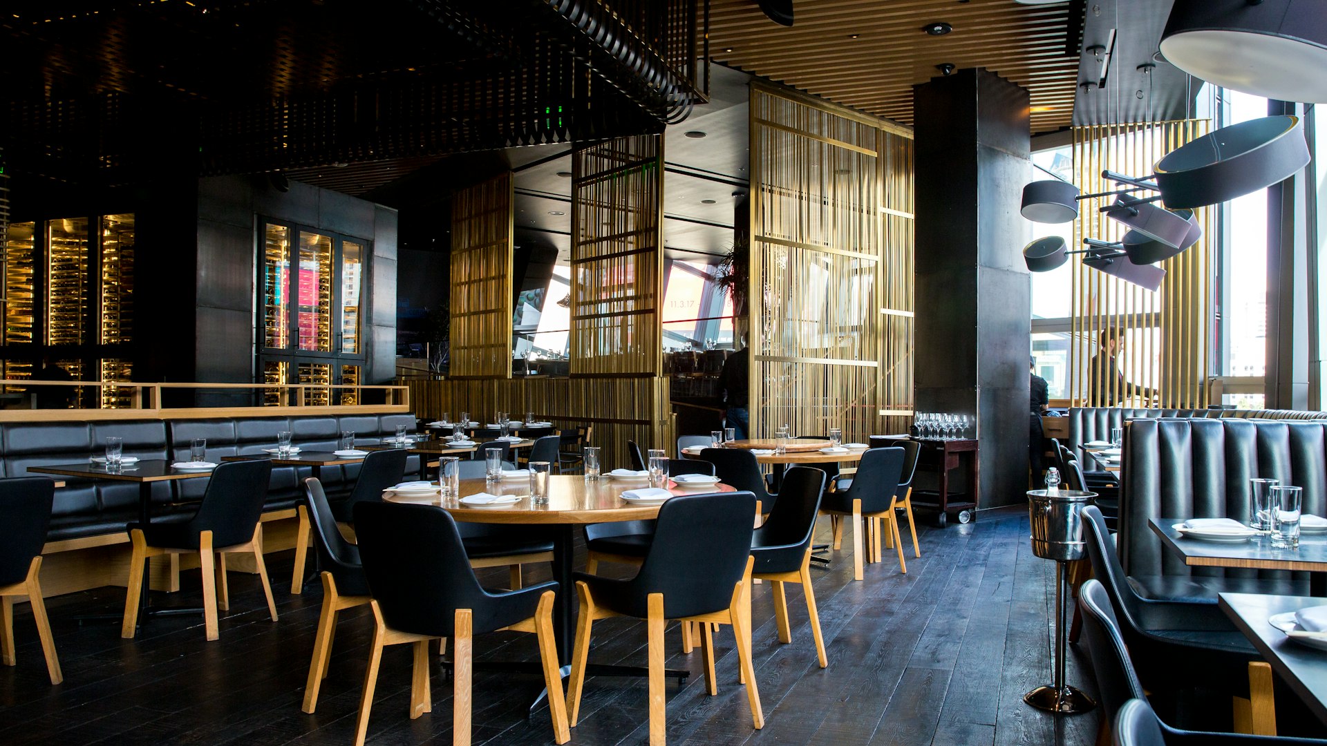 Modern restaurant interior showcasing operational excellence