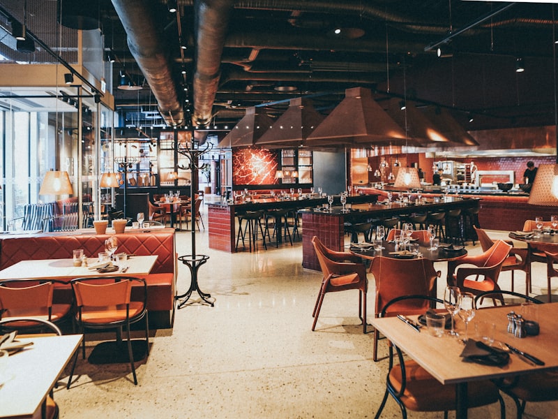 Restaurant staff training session